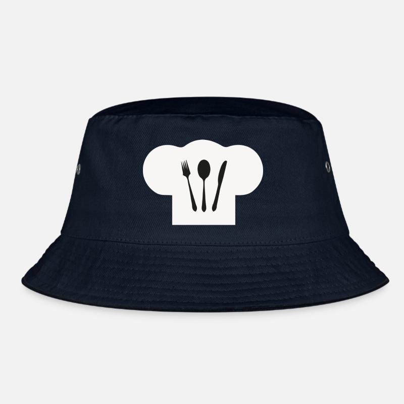 Kochmütze - Bucket Hat - Navy