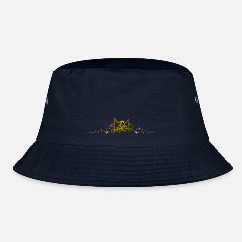 Sternrahmen Gold Bucket Hat