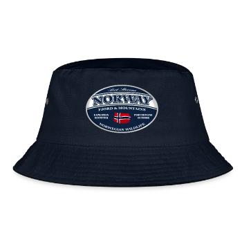 Norway - Norge - Norwegen - Bucket Hat - Navy - Vorne