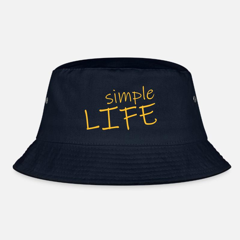SIMPLE LIFE Bucket Hat