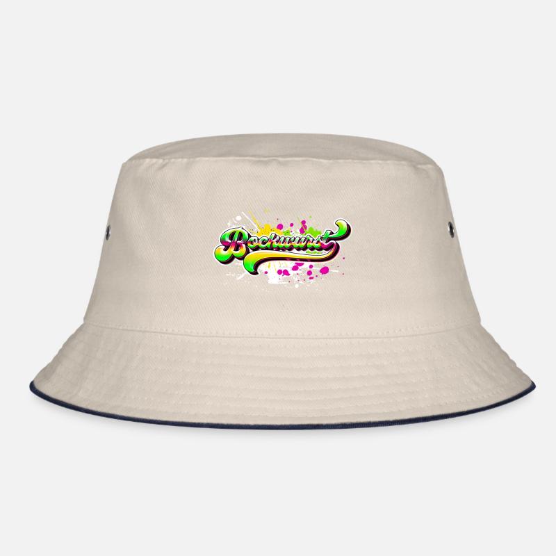 Bockwurst Graffiti Bucket Hat