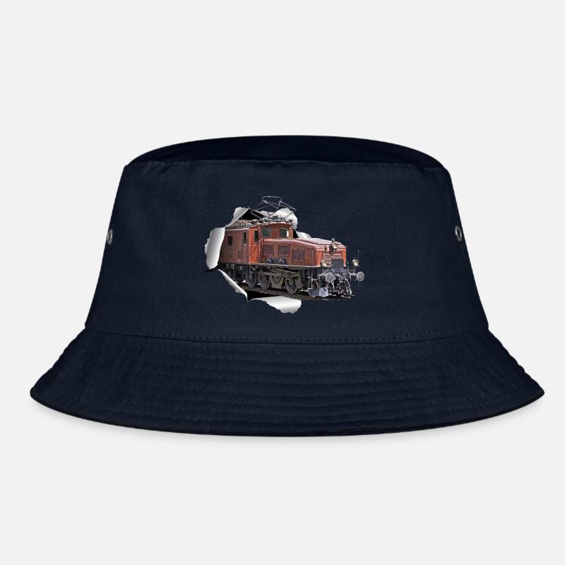 SBB Krokodil CE6 8 durchbricht Papier Bucket Hat