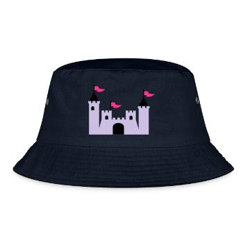 castle - Bucket Hat - navy - Front