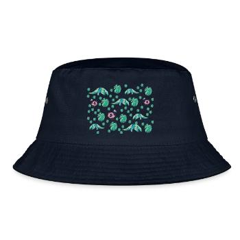 jungle - Bucket Hat - Navy - Vorne