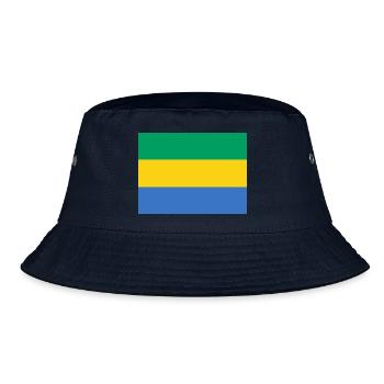 Gabun - Bucket Hat - Navy - Vorne