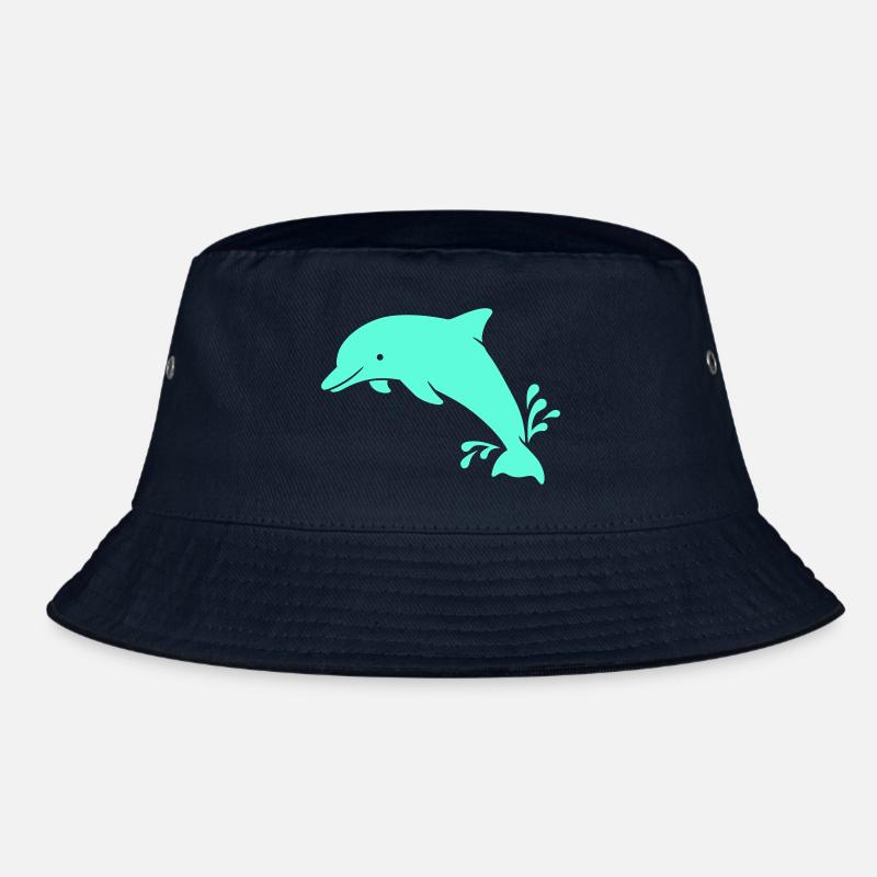 Delphin - Bucket Hat - Navy