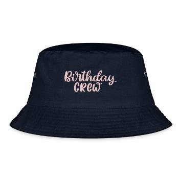 Birthday Crew - Bucket Hat - navy - Front