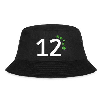 12 - Bucket Hat - Schwarz - Vorne - Lela (165cm)