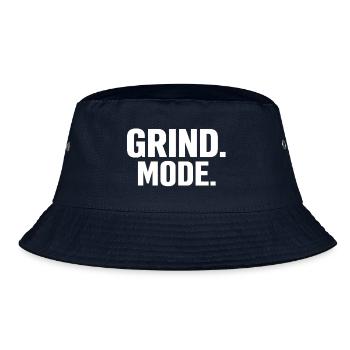 Grind Mode Rough Tippfehler - Bucket Hat - Navy - Vorne