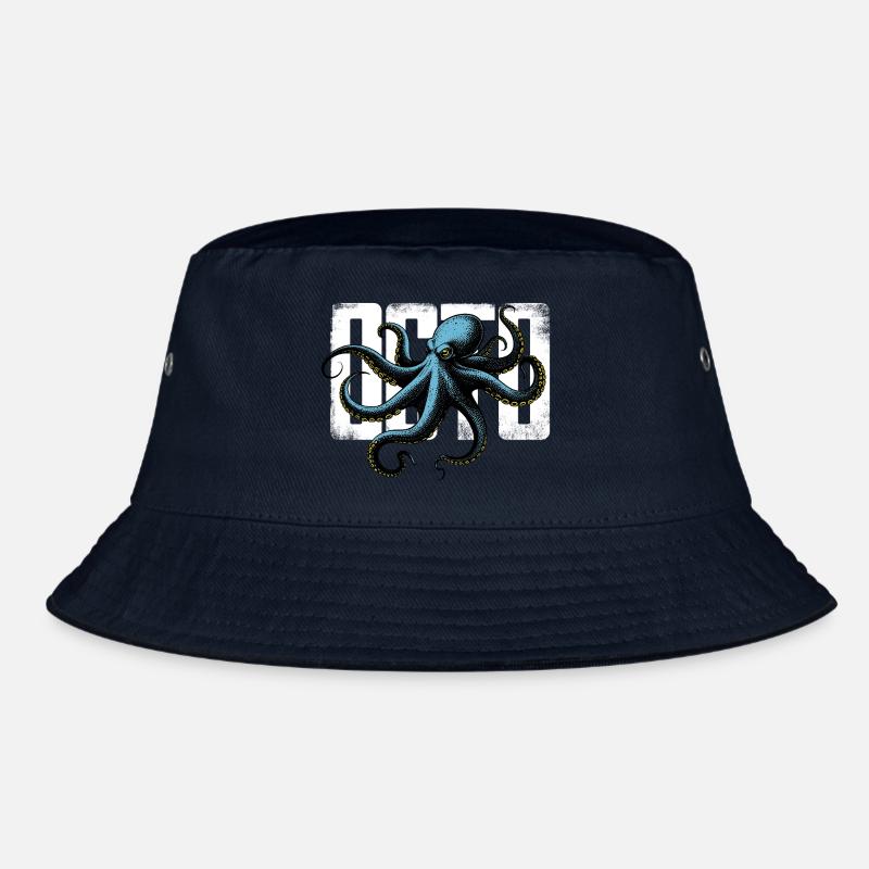 Stilisierter Oktopus Bucket Hat