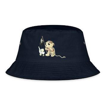 PP_Pirat_02 - Bucket Hat - Navy - Vorne