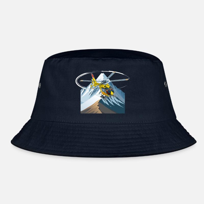Helicopter approaching Bucket Hat