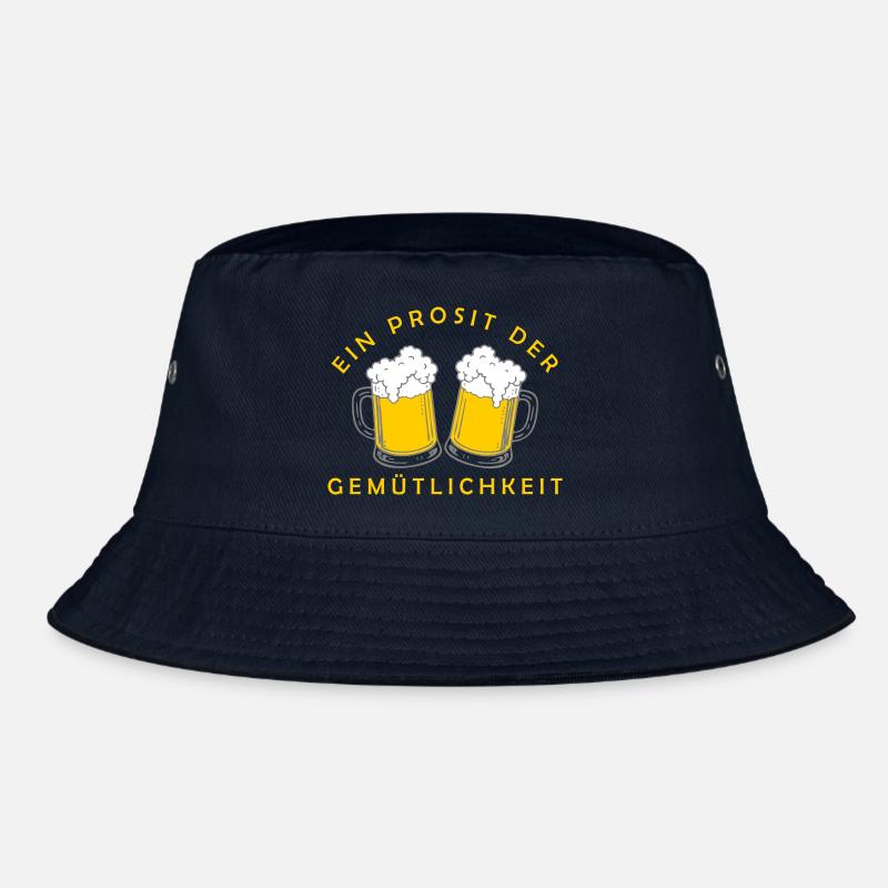 Bier - Ein Prosit der Gemütlichkeit Bucket Hat