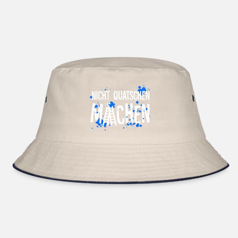 Nicht quatschen – Machen Bucket Hat