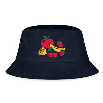 Obst - Bucket Hat - Navy - Vorne