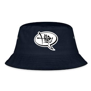 Hilfe! - Bucket Hat - Navy - Vorne