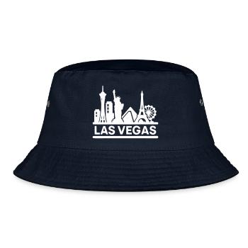 Las Vegas - Bucket Hat - navy - Front