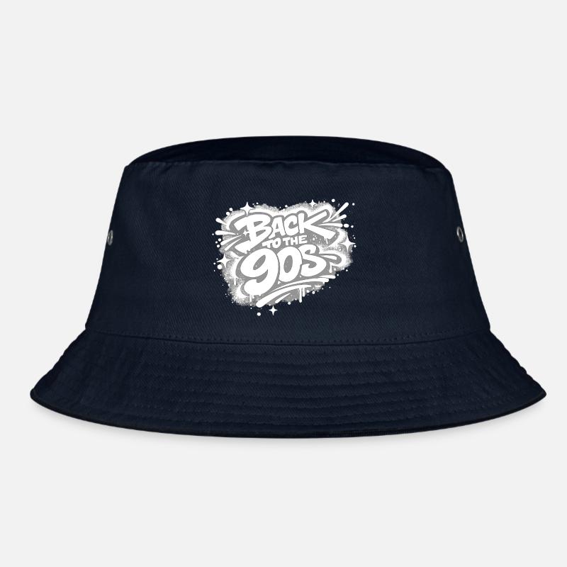Back to the 90s Graffiti Bucket Hat