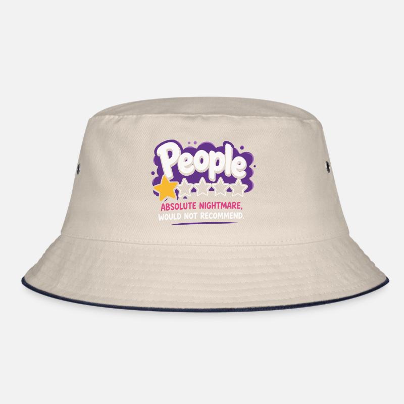 People Absolute Nightmare Saying Bucket Hat