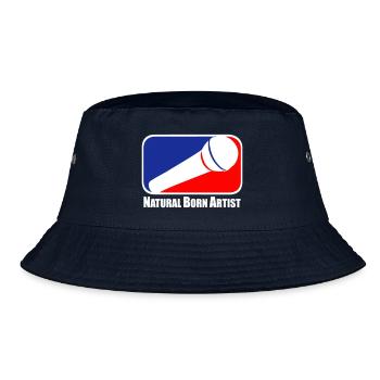 NBArtist Natural Born Artist Vollblutmusiker - Bucket Hat - Navy - Vorne