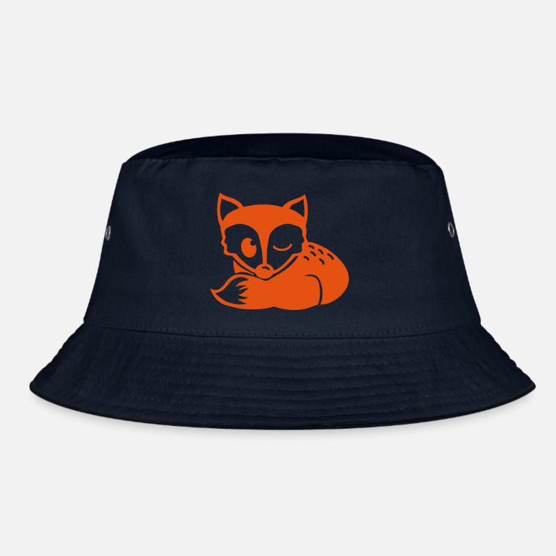rotfuchs 2farbig Bucket Hat
