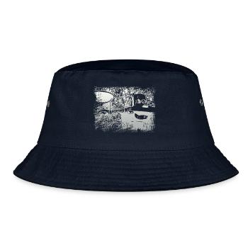 Simson Swallow KR51 - Bucket Hat - navy - Front