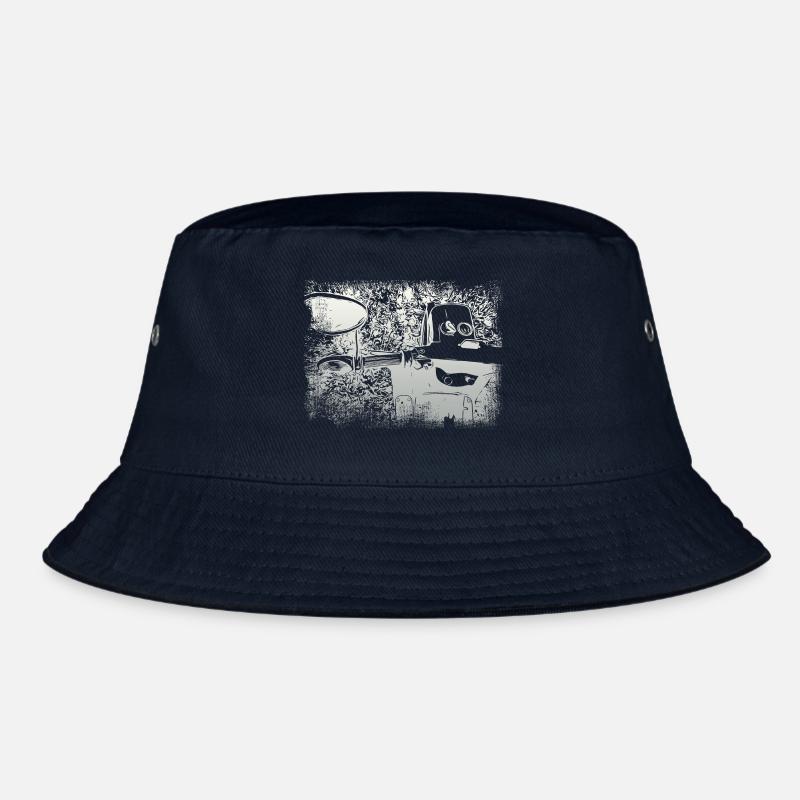Simson Schwalbe KR51 - Bucket Hat - Navy