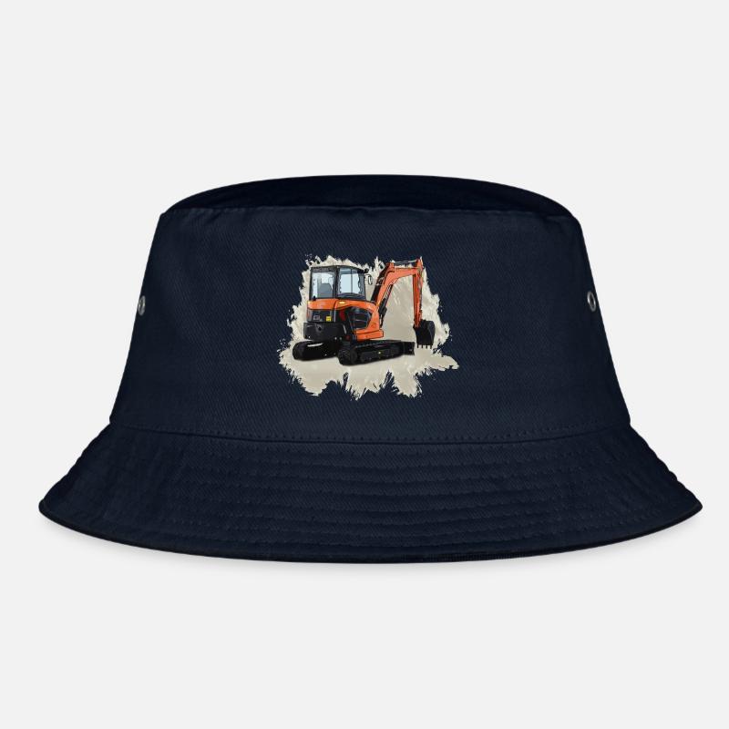 Minibagger - Bucket Hat - Navy