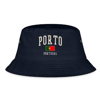Porto Portugal Vintage Imprimer - Bob - marine - Devant