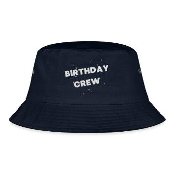 Birthday Crew - Bucket Hat - navy - Front