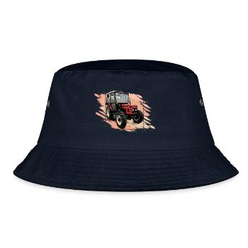Traktor 5245 - Bucket Hat - Navy - Vorne