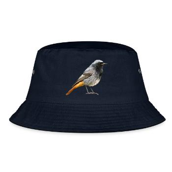 Redtail Robin - Bucket Hat - navy - Front
