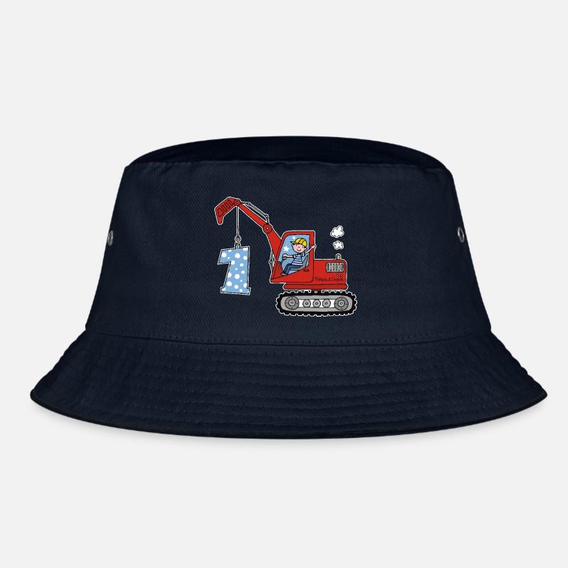 Bagger 1. Geburtstag Bucket Hat
