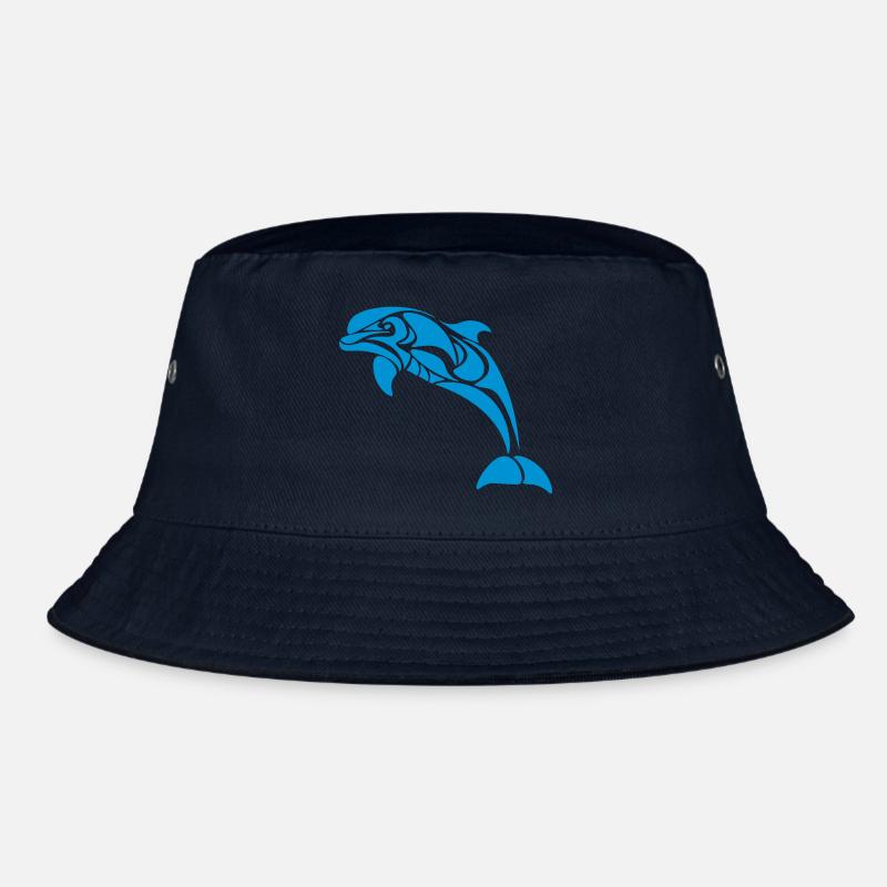 DElfin - Bucket Hat - Navy