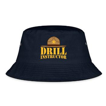Drill Instructor Sheriff - Bucket Hat - Navy - Vorne