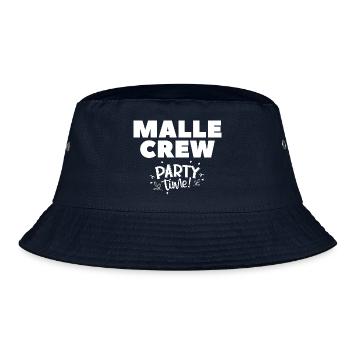Malle crew Party time - Bucket Hat - navy - Front