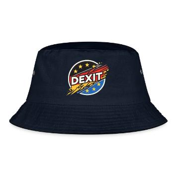 Dexit - Deutschland aus der EU - Bucket Hat - Navy - Vorne