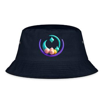 Ramadan Gift Eid Mubarak Islam Allah Muslim - Bucket Hat - navy - Front