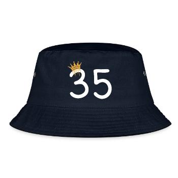 35 - Bucket Hat - Navy - Vorne