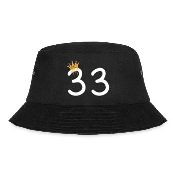 33 - Bucket Hat - black - Front - Lela (165cm)
