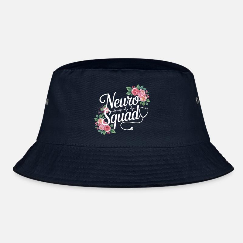 Neuro Squad Floral Medics Bucket Hat