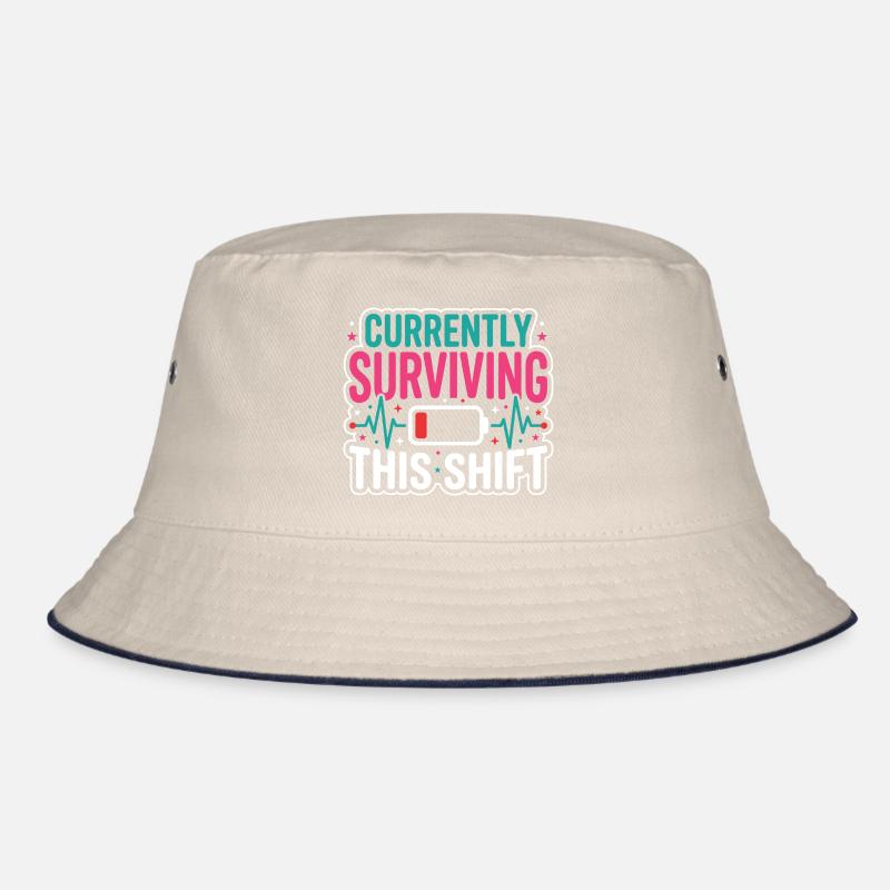 Nachtschicht-krankenschwester, Müde Bucket Hat