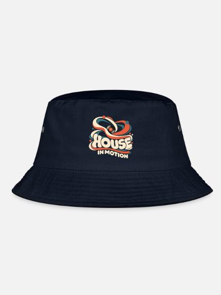House In Motion Vinyl - Bucket Hat - Navy