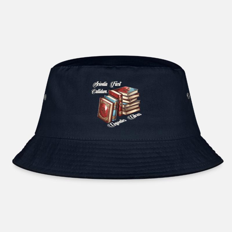 White Book Bucket Hat