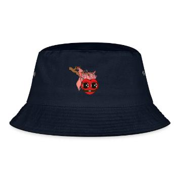 SÜCHTIG - Bucket Hat - Navy - Vorne
