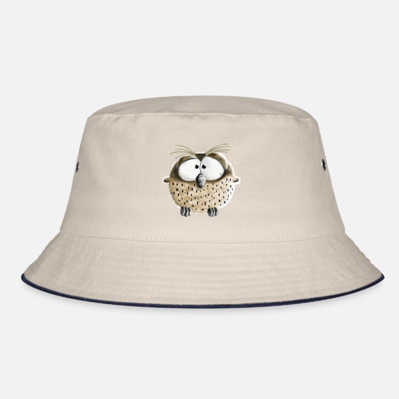 Witzige Eule I Kauz I Vogel I Comic Geschenk Bucket Hat