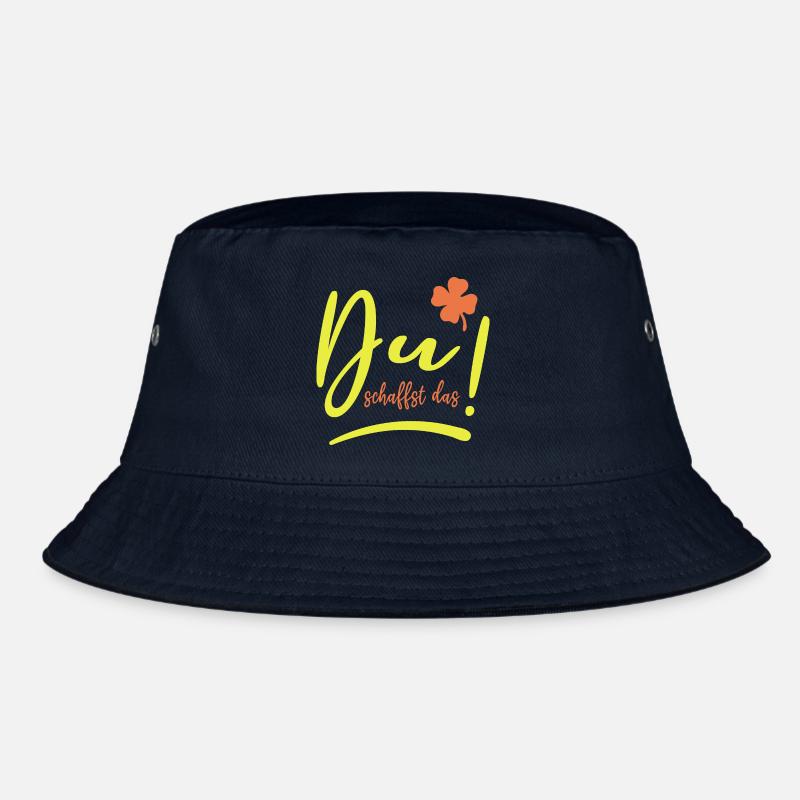 Du schaffst das! - Mut machen - Glücksbringer Bucket Hat