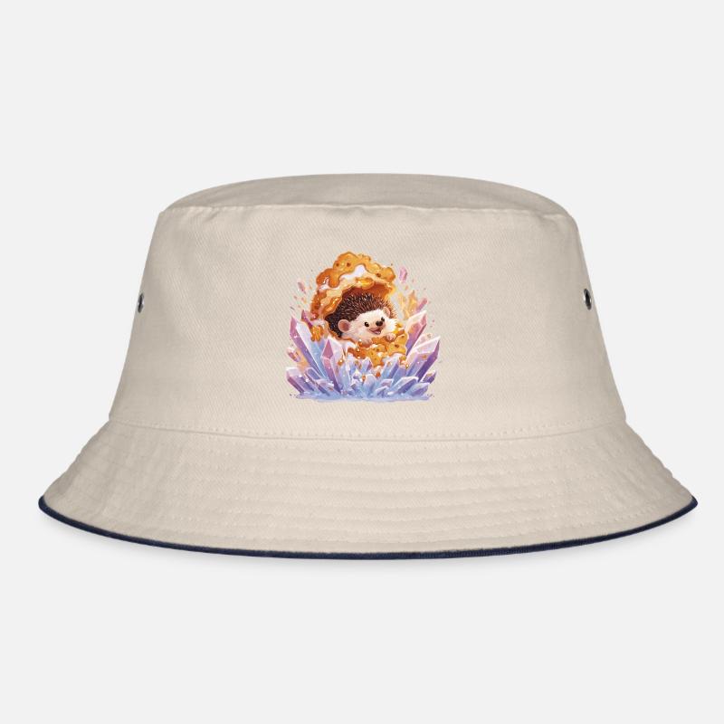 Igel im Honigkristall Bucket Hat
