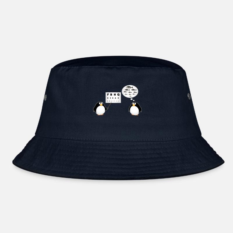 Pinguin Seh Test - Augenarzt Bucket Hat