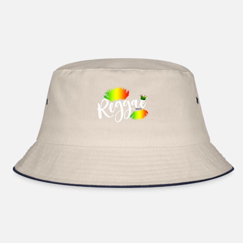 Reggae Rainbow Splash Bucket Hat